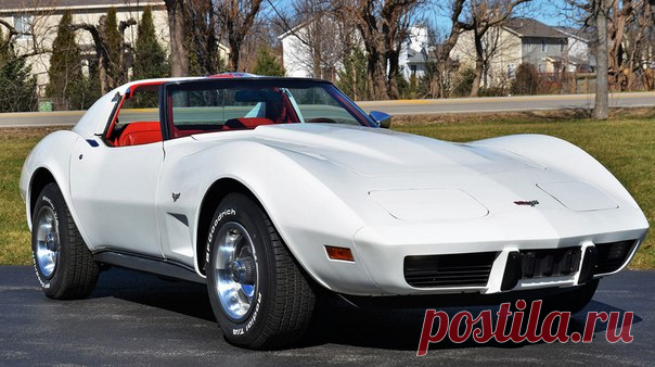 1977 Chevrolet Corvette C3 / Только машины