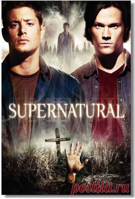 Купить сверхъестественное, supernatural - постер, афиша №20 по низкой цене