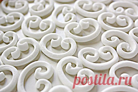 Art of Dessert: Tutorial: Fondant Scrolls 101
