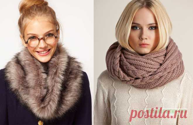 Как правильно надевать и носить снуд?