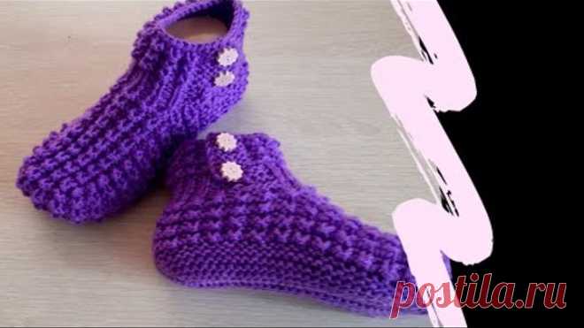 КРАСИВЫЕ НОСОЧКИ СПИЦАМИ 36-37 р.