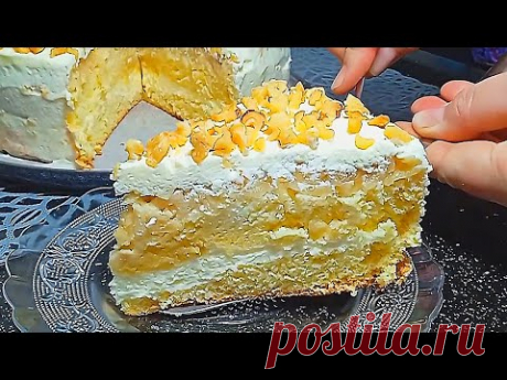 🍰Идея для СОЧНОГО и АРОМАТНОГО бисквита😋ПРОСТОЙ но очень вкусный ТОРТИК👍
