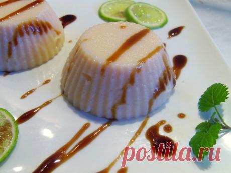 Деревенский десерт - молочный кисель рецепт с фото