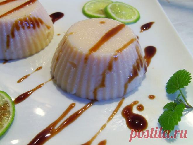 Деревенский десерт - молочный кисель рецепт с фото