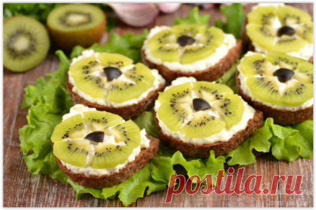 Необычные и вкусные бутерброды с киви за 10 минут, которые удивляют всех гостей! - Ваши любимые рецепты - медиаплатформа МирТесен