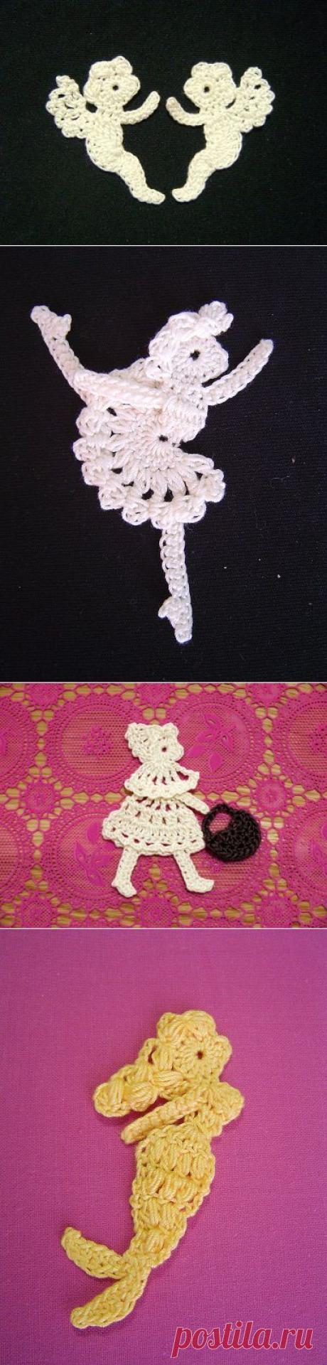 ВЯЗАНЫЕ АППЛИКАЦИИ.