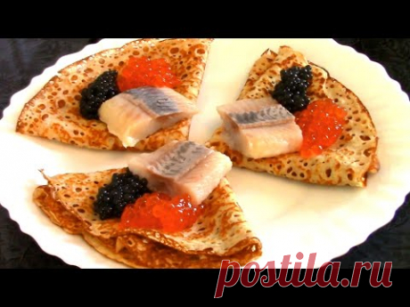 Ржаные блинчики