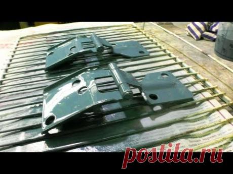 Красим петли капота, автореаниматор рукожоп! ВАЗ 2105. 9 часть.