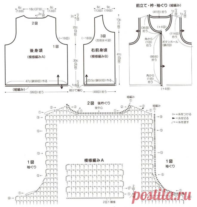 Очаровательные модели крючком от японских дизайнеров - все, что вам нужно связать для предстоящего лета! | Вязалки Веселого Хомяка | Дзен
