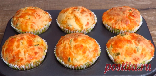 Маффины с сыром