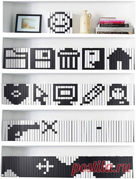 Если вы не умеете читать... / Книги в интерьере / Модный сайт о стильной переделке одежды и интерьера