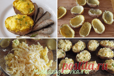 Запеченный картофель — Сад Заготовка