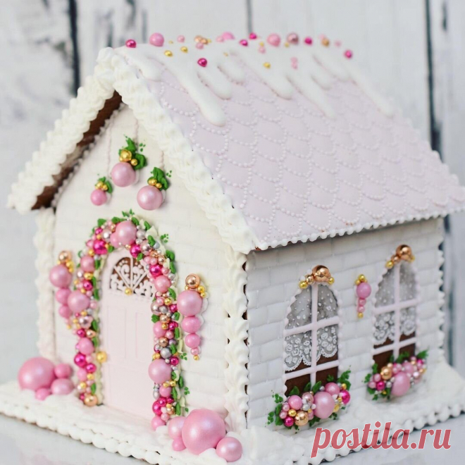 Пряничные домики и печеньки от maybeacookie (инстаграм)