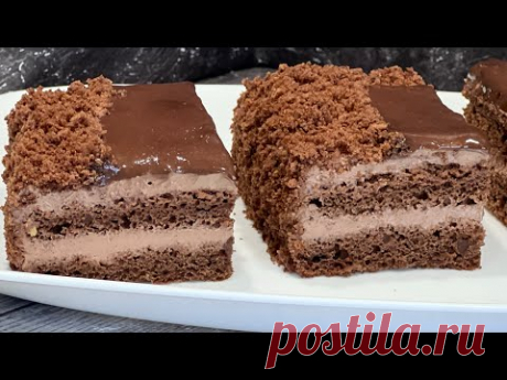 Можно выпекать каждую неделю! ПРОЩЕ УЖЕ НЕКУДА! Популярный торт «ЧЁРНЫЙ ПРИНЦ» с моими «изюминками»