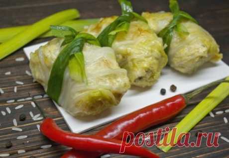Голубцы в пекинской капусте - просто, вкусно и оригинально!