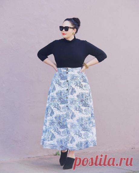 Юбки, для полных женщин, которые подчеркнут достоинства и скроют недостатки / Все для женщины