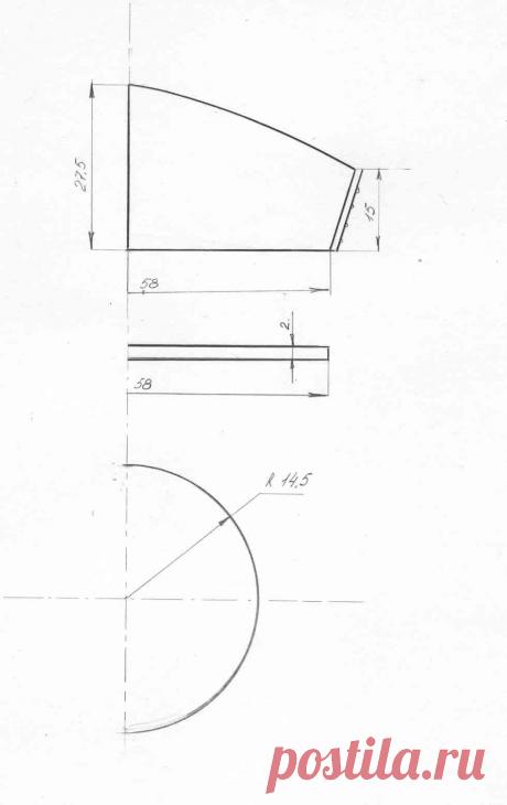 Старинные женские шапочки с выкройкой и описанием