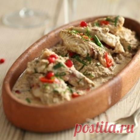 НЕЖНАЯ РЫБКА ПОД СОУСОМ «БАЖИ»