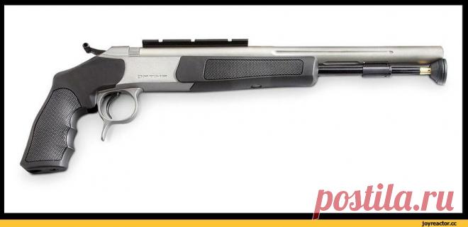 Optima – пистолет пятидесятого калибра для стрельбы патронами на дымном порохе, длина ствола – 35,6 сантиметра.