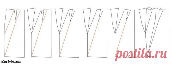 Моделирование черного платья.