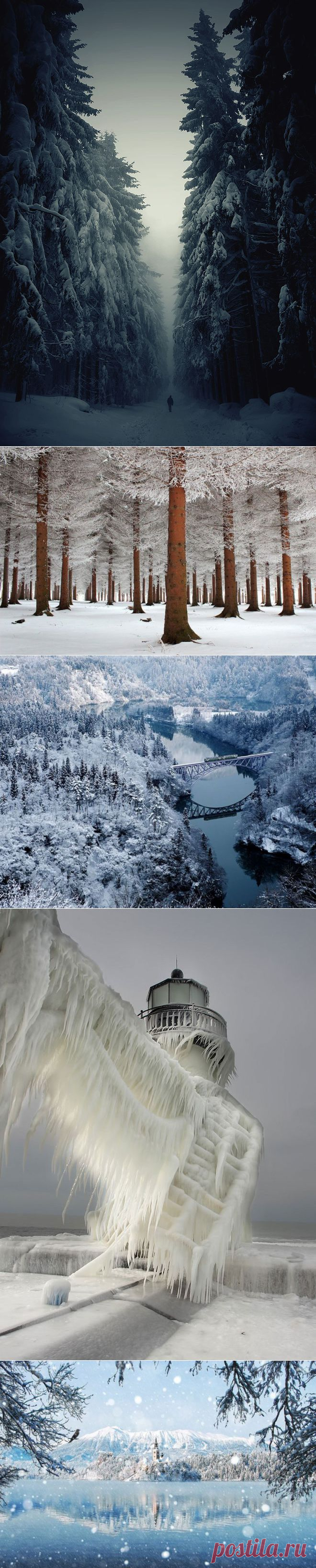 Фантастические зимние пейзажи / Всё самое лучшее из интернета