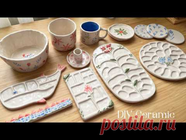 Making Things with Clay ⎥I Made My Own Art Supplies⎥DIY 🎨