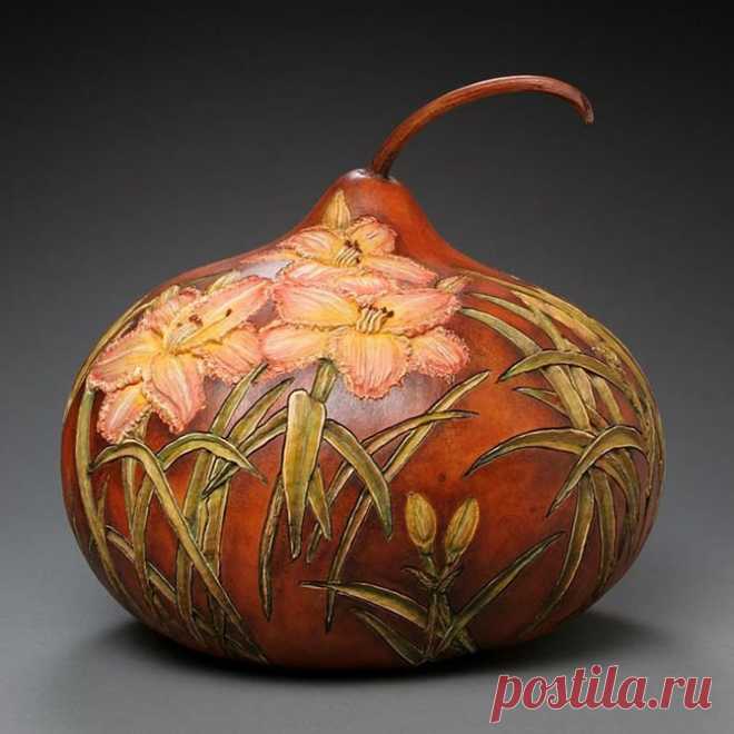 Невероятная тыквенная резьба Мэрилин Сандерленд