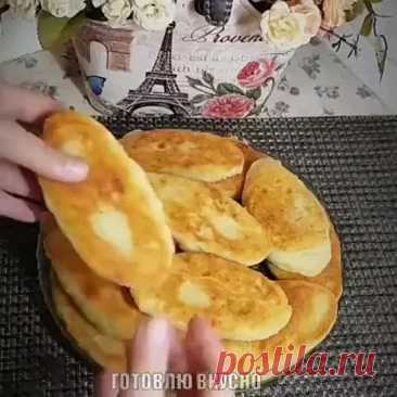 БЫСТРЫЕ ПИРОЖКИ С КАРТОШКОЙ ( рецепт )