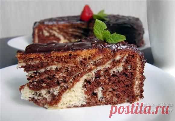 Мраморный кекс в мультиварке  / Рукоделие