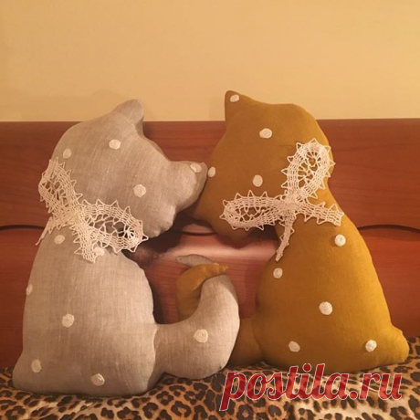 Подушки кошки 🐱 ☺️