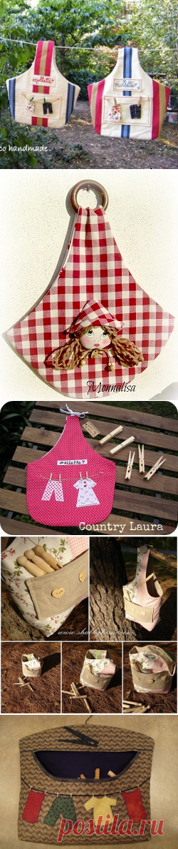 Сумка-органайзер для прищепок