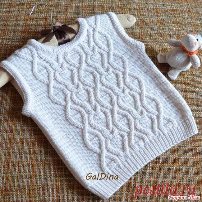 прошу помощи! помогите найти описание жилетки Всем добрый день!!! помогите пожалуйста найти схему и описание жилетки.