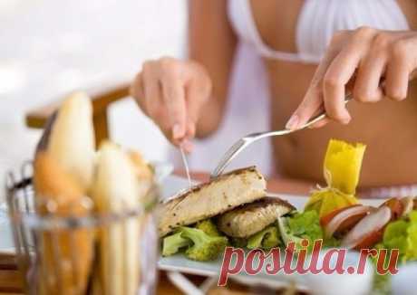 Список полезных продуктов для похудения.