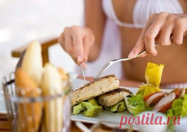 Список полезных продуктов для похудения.
