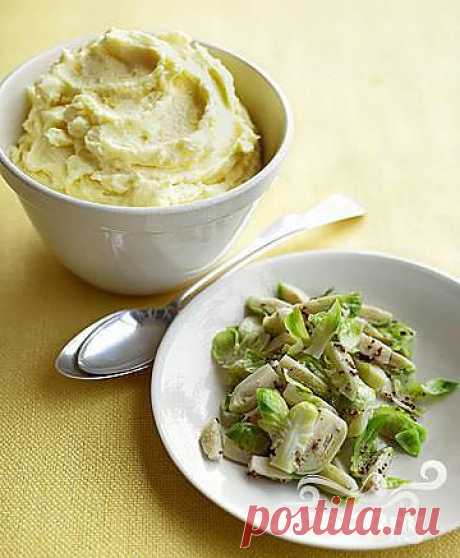 Салат из брюссельской капусты с приправой - кулинарный рецепт на Повар.ру