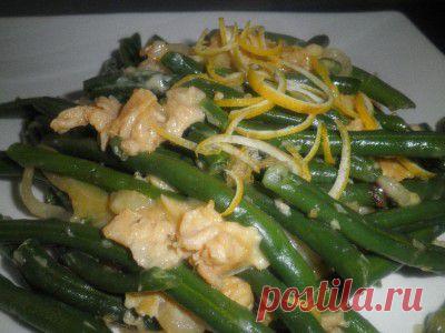 Стручковая фасоль по-южноамерикански : Вторые блюда