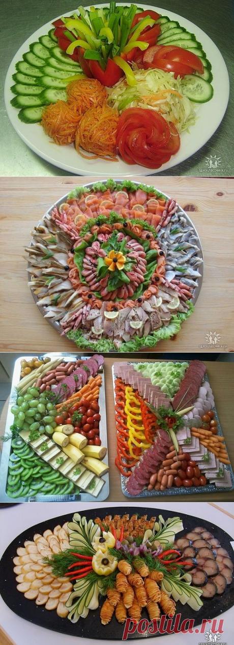 Идеи нарезки для оформления праздничного стола. Обсуждение на LiveInternet - Российский Онлайн-Дневников