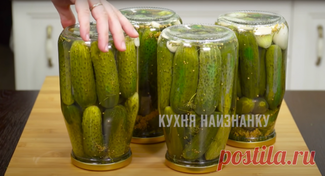Нашла рецепт маринованных огурцов: точь-в-точь как продавались в магазинах в далекие советские годы (и 30 банок нам обычно мало) | Кухня наизнанку | Яндекс Дзен