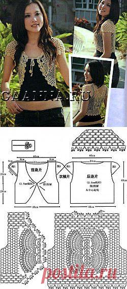 Болеро Бабочка.