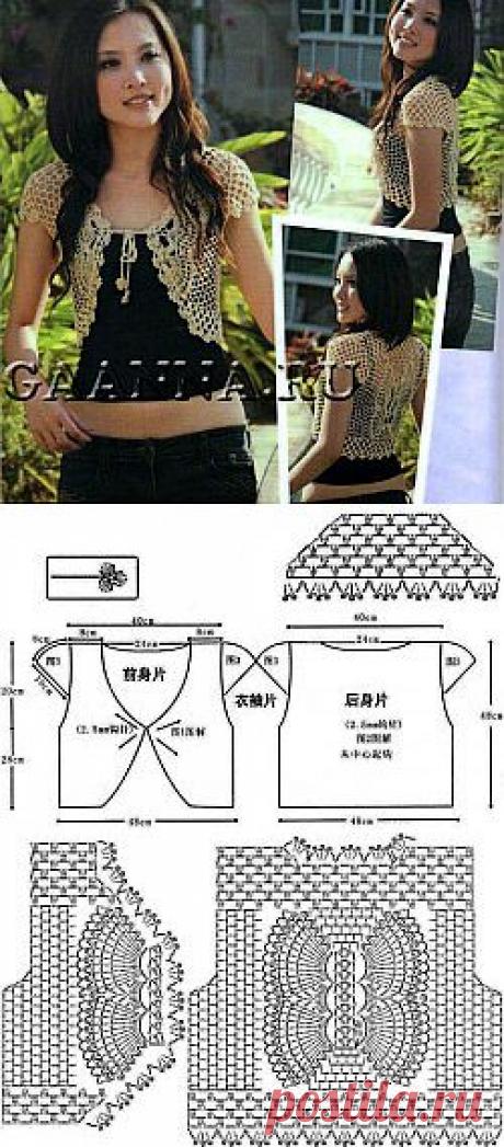 Болеро Бабочка.