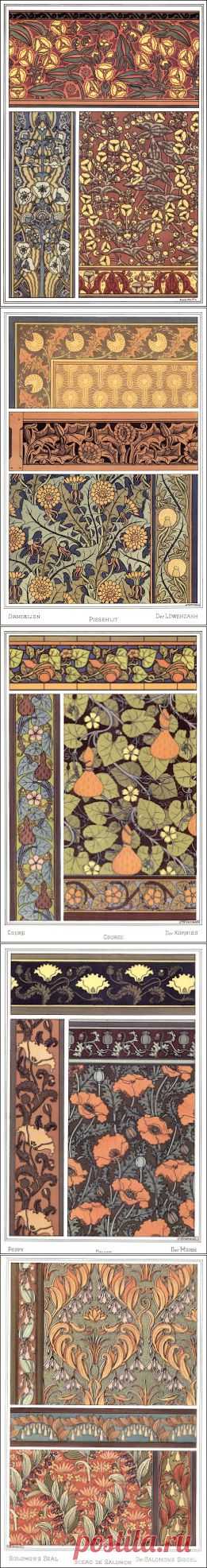 Eugene Grasset. Орнамент