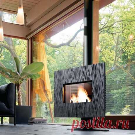 Как одним камином отопить двухэтажный дом / камины / 7dach.ru