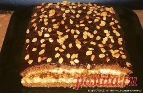 Торт «Домашний» с потрясающим вкусом. Попробовав раз, теперь готовлю постоянно!