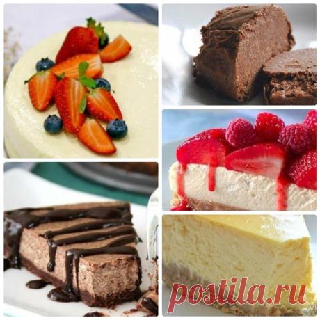 5 самых лучших диетических десертов без выпечки!

1. Творожно-шоколадные пирожные без выпечки

 на 100 грамм -117 ккал  белки -13  жиры -5  углеводы -6 

Ингредиенты:

• 200 г обезжиренного творога
• 2 ст. л. отрубей овсяных и 1 ст. л. пшеничных
• 2 желтка
• обезжиренное молоко 100 мл
• какао порошок 35 г
• ванилин, стевия по вкусу

Приготовление:

Отруби перемолоть в кофемолке в муку. Смешайте творог, отруби и желтки. Постепенно вливайте в смесь немного молока до получени...