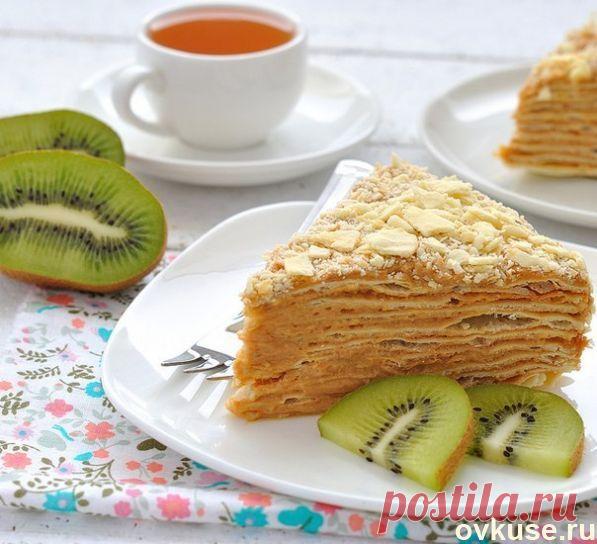 Торт "Наполеон" (немного измененный вариант) - Простые рецепты Овкусе.ру