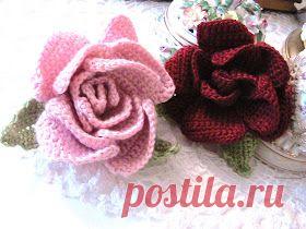 1 ч. Мастер-классы по вязанию крючком цветочков.