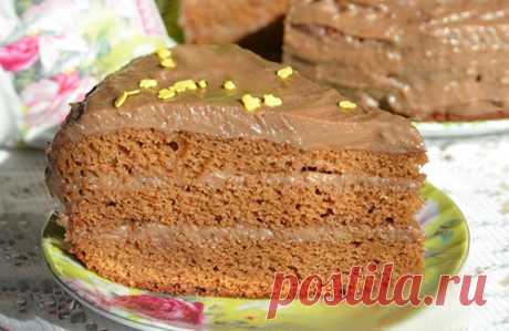 Шоколадный торт «Нежность» Raznosole.ru