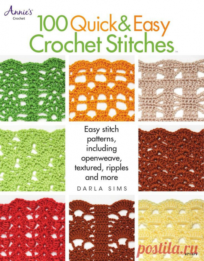 100 quick & easy crochet stitches sims, darla