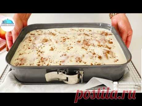 TÜM ELMALI PASTALARA RAKİP✅Ebruli Keki Özel SOSUYLA Elmalı Masal🔝Az Malzemeli Pasta Tarifleri