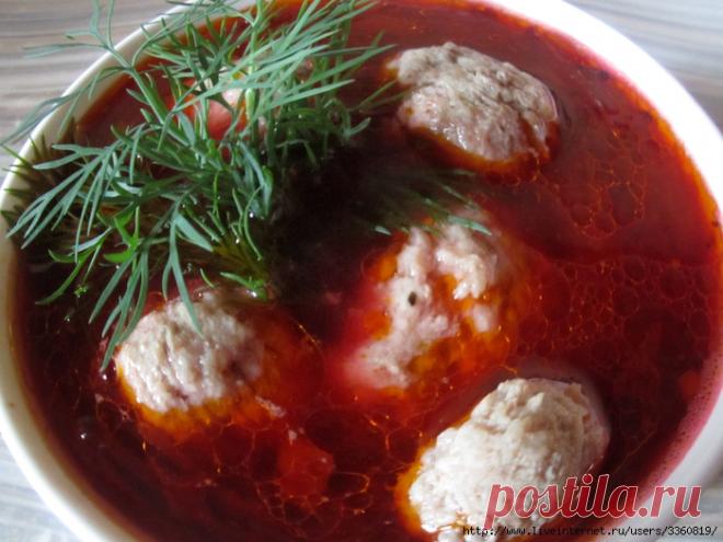 Борщ "Сибирский" по ГОСТу